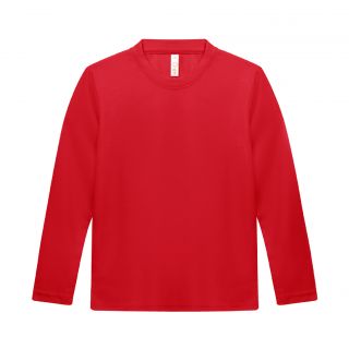 OS Quick Dry Kid Microfiber Eyelet Long Sleeve 160gsm T-Shirt 06