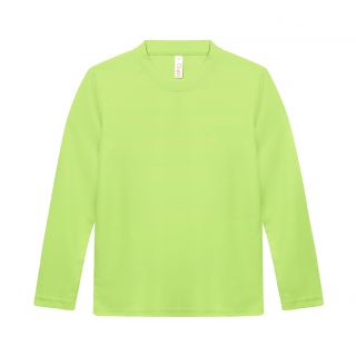 OS Quick Dry Kid Microfiber Eyelet Long Sleeve 160gsm T-Shirt 03