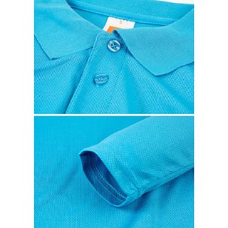 OS Quick Dry Microfiber Eyelet Long Sleeve 160gsm Polo Shirt 03