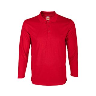 OS Quick Dry Microfiber Eyelet Long Sleeve 160gsm Polo Shirt 05