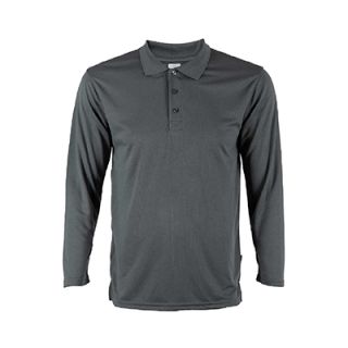 OS Quick Dry Microfiber Eyelet Long Sleeve 160gsm Polo Shirt 06
