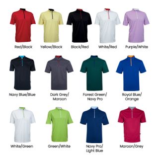 OS Quick Dry Microfiber Half-Zip 170gsm Mock Neck Shirt