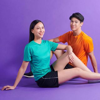 OS Quick Dry Microfiber Mini Eyelet 150gsm T-Shirt 03