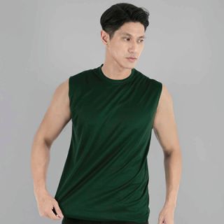 OS Quick Dry Microfiber Mini Eyelet 150gsm Tank Top 03
