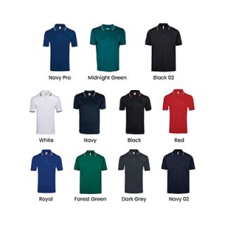 OS Quick Dry Microfiber Tipped Collar & Cuff 170gsm Polo Shirt 03