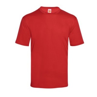 OS Quick Dry Polyester Check Jacquard Antibac 140gsm T-Shirt 07