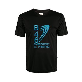 OS Quick Dry Polyester Interlock Short Sleeve 150gsm T-Shirt