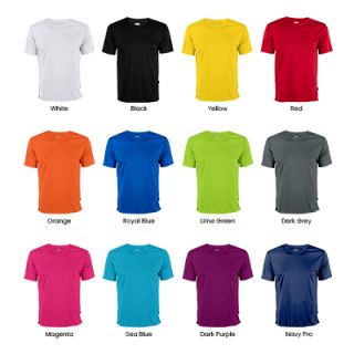 OS Quick Dry Polyester Interlock Short Sleeve 150gsm T-Shirt