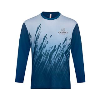 OS Quick Dry Sublimation Mini Eyelet Long Sleeve 150gsm T-Shirt