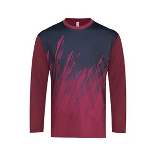 OS Quick Dry Sublimation Mini Eyelet Long Sleeve 150gsm T-Shirt 05