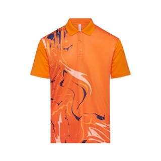 OS Quick Dry Sublimation Mini Eyelet 150gsm Polo Shirt 07