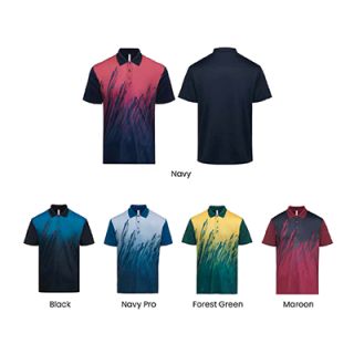 OS Quick Dry Sublimation Mini Eyelet 150gsm Polo Shirt V2 03
