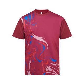 OS Quick Dry Sublimation Mini Eyelet 150gsm T-Shirt 07