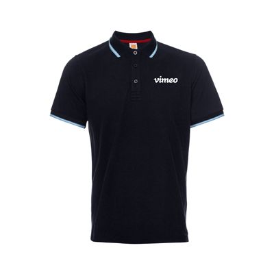 OS Quick Dry CVC Tipped Collar & Cuff 200gsm Polo Shirt