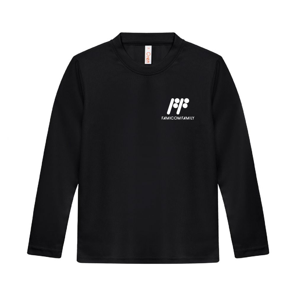 OS Quick Dry Kid Microfiber Eyelet Long Sleeve 160gsm T-Shirt