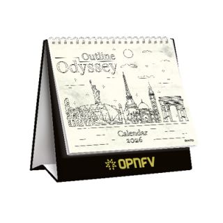 Outline Odyssey Calendar 2026