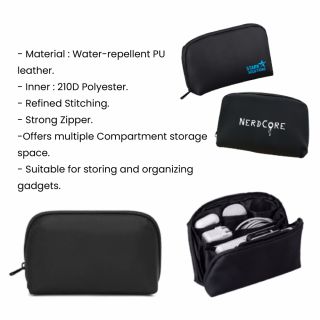 PACK Water-Repellent Gadget Organiser Pouch 08