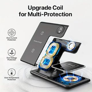 PHANTOM 3 in 1 Wireless Charger Station 03