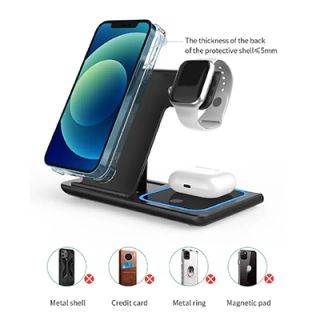 PHANTOM 3 in 1 Wireless Charger Station 05