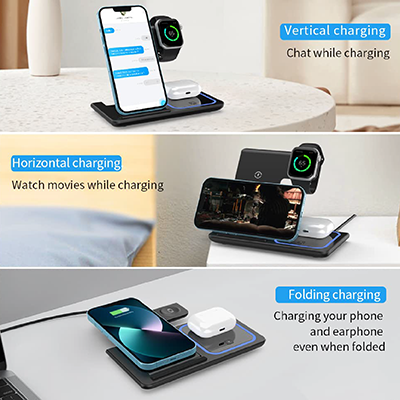 PHANTOM 3 in 1 Wireless Charger Station 07