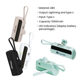 PICO 2-in-1 Mini Power Bank - 5000mAh 09
