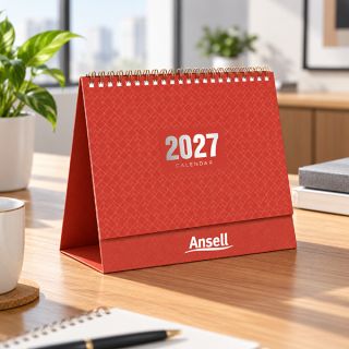 Pioneer Wire-O Desk Calendar 2027 02