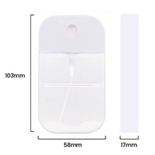 Pocket Sanitizer & Cosmetic Spray Bottle - 50ml 10