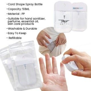 Pocket Sanitizer & Cosmetic Spray Bottle - 50ml 12