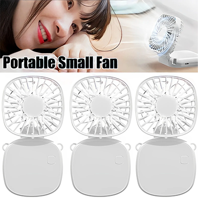 POCKET Foldable Mini Fan with Lanyard - 300mAh 04