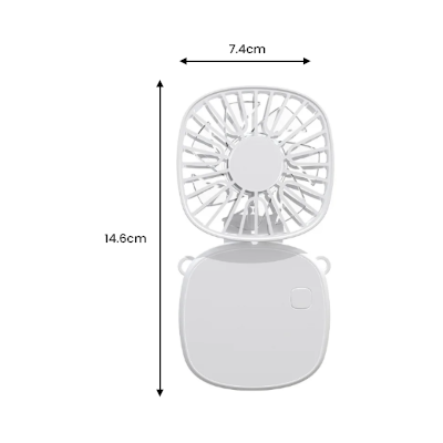 POCKET Foldable Mini Fan with Lanyard - 300mAh 08
