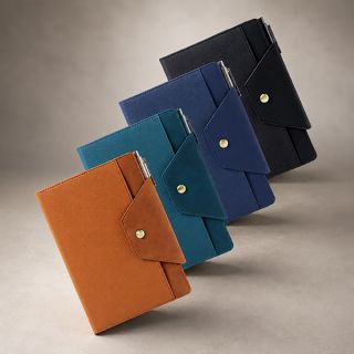 Portico PU Executive Notebook with Pen 02