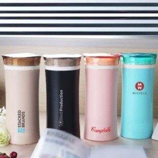 PP Dual Layer Insulated Vacuum Mug - 420ml 04