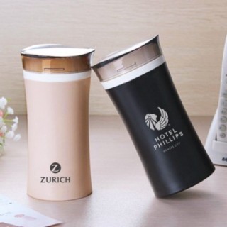 PP Dual Layer Insulated Vacuum Mug - 420ml 06