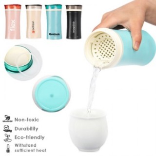 PP Dual Layer Insulated Vacuum Mug - 420ml 08