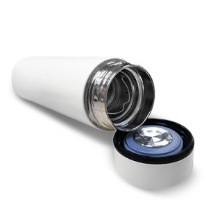 Premium Matt Stainless Steel Vacuum Thermos Flask - 480ml 09