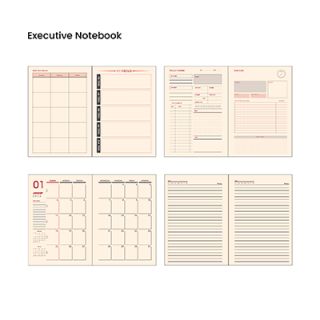 PU Alpha Hardcase Executive Notebook 08