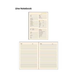 PU Cambric Hardcase Executive Notebook 06