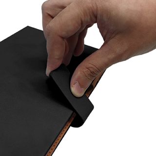 PU Magnetic Hard Case A5 Notebook with Pen Loop 03