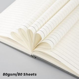 PU Magnetic Hard Case A5 Notebook with Pen Loop 06