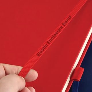 PU Texture A5 Notebook with Pen Loop 04