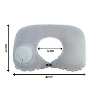 PUMP UP Polyester Inflatable Travel Pillow 09