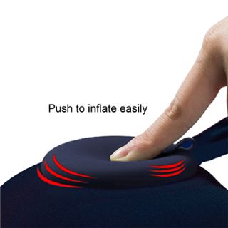 PUMP UP Polyester Inflatable Travel Pillow 06