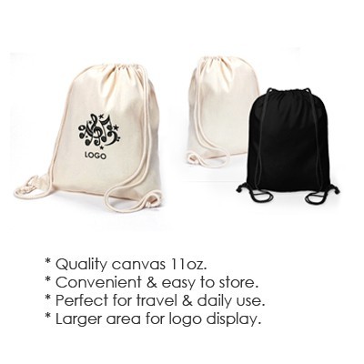 Pure Cotton Canvas Drawstring Bag - 11oz (430x330) 06