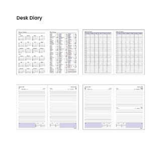 PVC Standard Desk Diary 05