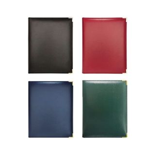 QUATRO LEATHER Paper Based Wire-O Notebook