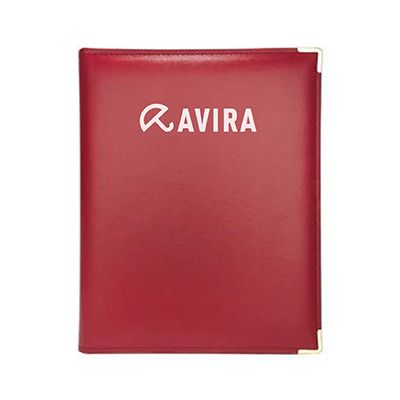 QUATRO LEATHER Paper Based Wire-O Notebook