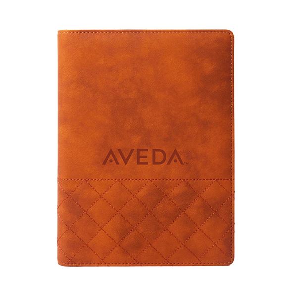 Quilt PU Executive Notebook - A5 Size