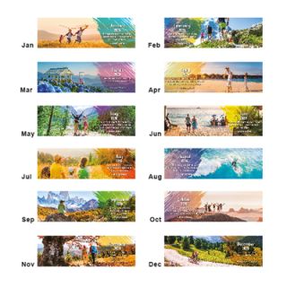 Radiant Memories Calendar 2026 03