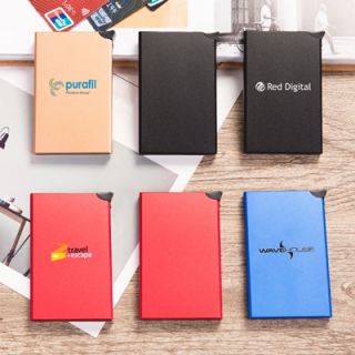 RFID Block Metal Credit Card Holder V2