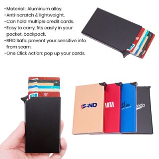 RFID Block Metal Credit Card Holder V2 10